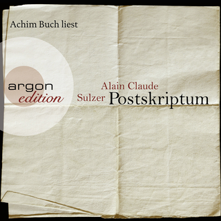 Hörbuchcover von Postskriptum