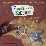 Hörbuchcover von Familie von Stibitz – Auf Golddiamanten-Jagd von Per Gustavsson