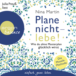 Hörbuchcover von Plane nicht – lebe!: Wie du ohne Masterplan glücklich wirst