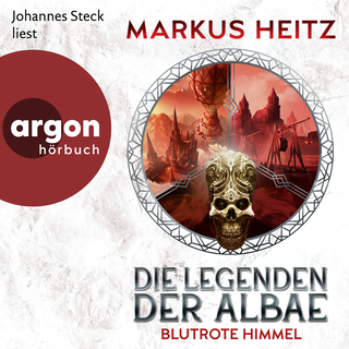 Hörbuchcover von Die Legenden der Albae – Blutrote Himmel