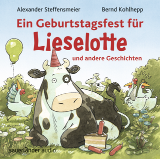 Hörbuchcover von Ein Geburtstagsfest für Lieselotte und andere Geschichten: Drei Abenteuer mit Kuh Lieselotte für Mädchen und Jungen ab 3 Jahren