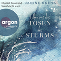 Hörbuchcover von Über uns das Tosen des Sturms von Janine Ukena, wird gesprochen von Chantal Busse, Sven Macht