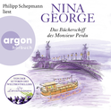 Hörbuchcover von Das Bücherschiff des Monsieur Perdu: Roman von Nina George, wird gesprochen von Philipp Schepmann