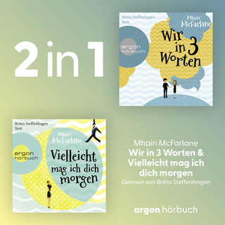 Hörbuchcover von Wir in drei Worten & Vielleicht mag ich dich morgen, Hörbuch-Bundle