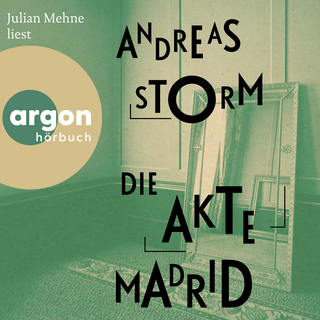 Hörbuchcover von Die Akte Madrid: Kriminalroman