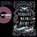 Hörbuchcover von Vergissmeinnicht – Was man bei Licht nicht sehen kann von Kerstin Gier, wird gesprochen von Jasna Fritzi Bauer, Timmo Niesner