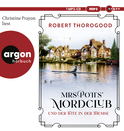 Hörbuchcover von Mrs Potts' Mordclub und der Tote in der Themse von Robert Thorogood, wird gesprochen von Christine Prayon