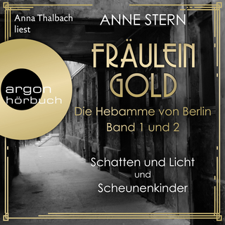 Hörbuchcover von Fräulein Gold: Schatten und Licht & Scheunenkinder, Hörbuch-Bundle: Die Hebamme von Berlin, Band 1 und 2
