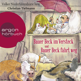 Hörbuchcover von Bauer Beck im Versteck und Bauer Beck fährt weg von Daniel Napp