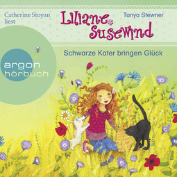 Hörbuchcover von Liliane Susewind – Schwarze Kater bringen Glück von Tanya Stewner, wird gesprochen von Catherine Stoyan