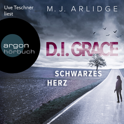 Hörbuchcover von D.I. Helen Grace: Schwarzes Herz von Matthew J. Arlidge, wird gesprochen von Uve Teschner