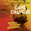 Hörbuchcover von Game Changer: Es gibt unendlich viele Möglichkeiten, alles falsch zu machen von Neal Shusterman, wird gesprochen von Marian Funk