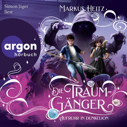 Hörbuchcover von Die Traumgänger von Markus Heitz, wird gesprochen von Simon Jäger