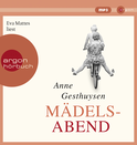 Hörbuchcover von Mädelsabend von Anne Gesthuysen, wird gesprochen von Eva Mattes