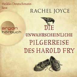 Hörbuchcover von Die unwahrscheinliche Pilgerreise des Harold Fry von Rachel Joyce, wird gesprochen von Heikko Deutschmann