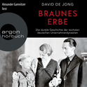 Hörbuchcover von Braunes Erbe: Die dunkle Geschichte der reichsten deutschen Unternehmerdynastien von David de Jong, wird gesprochen von Alexander Gamnitzer