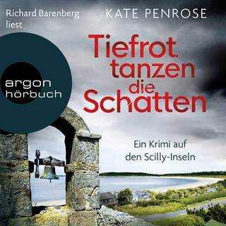 Hörbuchcover von Tiefrot tanzen die Schatten: Ein Krimi auf den Scilly-Inseln