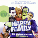 Hörbuchcover von Happy Family: Das Originalhörspiel zum Kinofilm von David Safier, wird gesprochen von Oliver Kalkofe, Hape Kerkeling