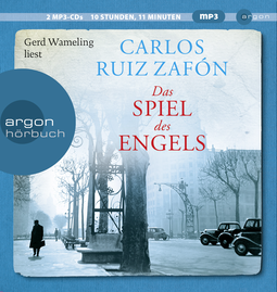 Hörbuchcover von Das Spiel des Engels von Carlos Ruiz Zafón, wird gesprochen von Gerd Wameling