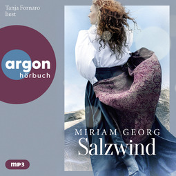 Hörbuchcover von Salzwind von Miriam Georg, wird gesprochen von Tanja Fornaro