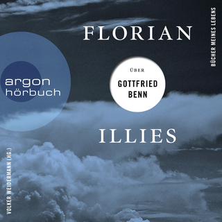 Hörbuchcover von Florian Illies über Gottfried Benn