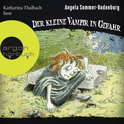 Hörbuchcover von Der kleine Vampir in Gefahr von Angela Sommer-Bodenburg, wird gesprochen von Katharina Thalbach