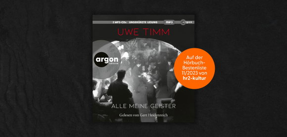 Uwe Timm auf der Hörbuchbestenliste 11/2023 von hr2-kultur