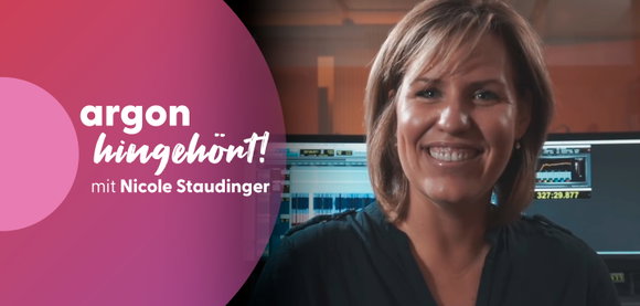 hingehört! Nicole Staudinger über ihr Hörbuch »Ich nehm' schon zu wenn andere essen!»