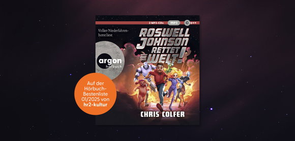 Chris Colfer auf Platz 1 der hr2 Hörbuchbestenliste im Januar 2025