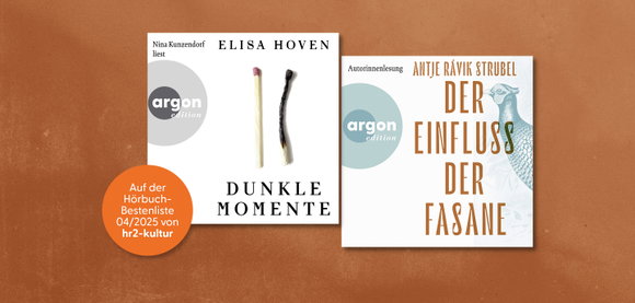 Zwei argon-Titel auf der hr2-Hörbuchbestenliste im April