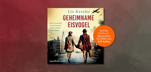»Geheimname Eisvogel« auf der hr2-Hörbuchbestenliste im Mai