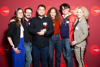 Das Team von speak low, Marian Funk und Eva Gosciejewicz