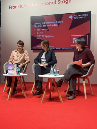 Christelle Dabos und Christiane Marx im Gespräch über »Die Spur der Vertrauten«
