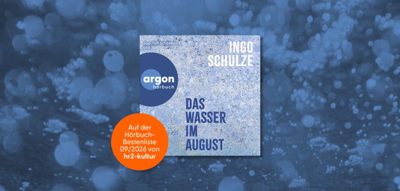 »Das Wasser im August« auf der hr2-Hörbuchbestenliste 09/2026