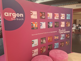 argon hörbuch am Bookish Love Universe-Stand