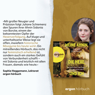 Juliane Schiemenz: »Meine Ahnin, die Hexe, und ich«