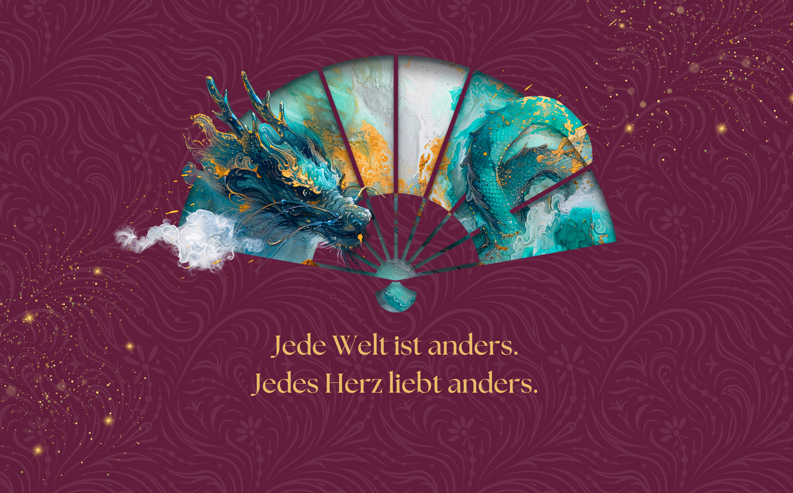 Jede Welt ist anders. Jedes Herz ist anders. Bramble Books Claim.