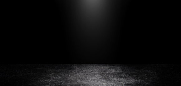 Banner mit dunklem Hintergrund