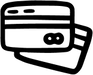 Icon Zahlung - Zwei Kreditkarten
