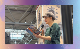 Kathrin Tordasi auf der Leipziger Buchmesse