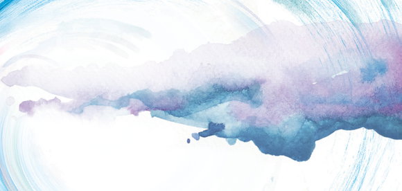 Pastellfarbener Hintergrund mit Wolke