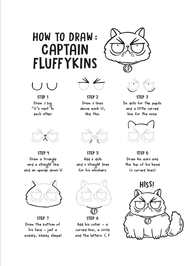 Coverbild Captain Fluffykins und Justin Selbermalen