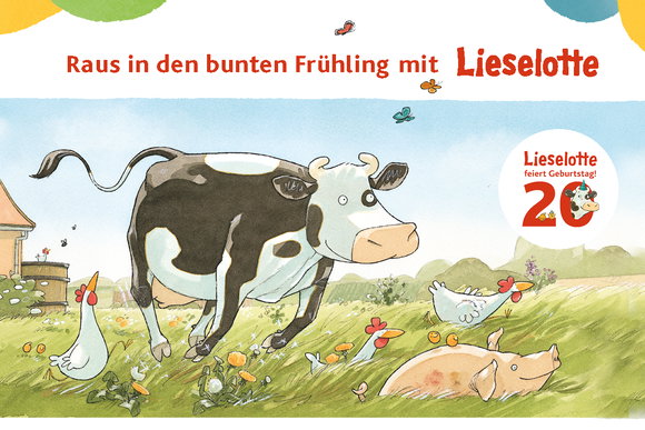 Raus in den bunten Frühling mit Lieselotte