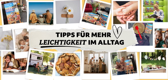 Tipps für mehr Leichtigkeit im Alltag