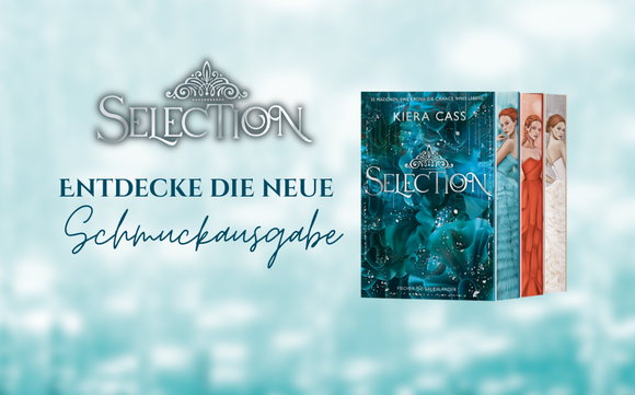 Eine Werbegrafik für die neue Schmuckausgabe der Buchreihe 