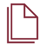 Icon eines doppelten Dokuments