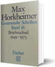 Buchcover Max Horkheimer - Gesammelte Schriften in 19 Bänden