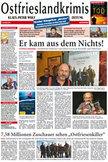 1. Seite der Krimizeitung von Klaus-Peter Wolf, Ausgabe 9