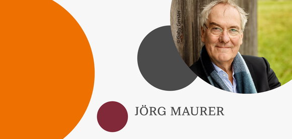Interview mit Jörg Maurer zu »Bei Föhn brummt selbst dem Tod der Schädel«