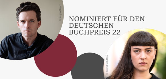 Nominiert für den deutschen Buchpreis 22